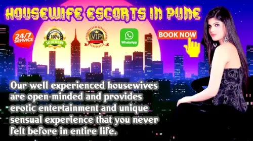 Pune Housewife Escorts Services -  Our Pune housewife escorts are known for extraordinary services. Having fun with a private housewife is like a dream come authentic moments.