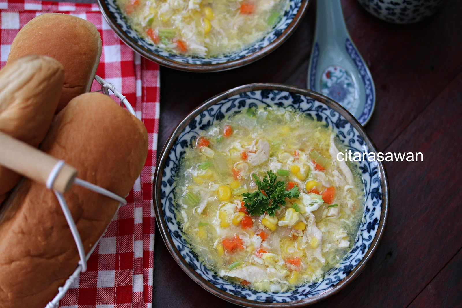 Sup Ayam Jagung Manis ~ Resepi Terbaik