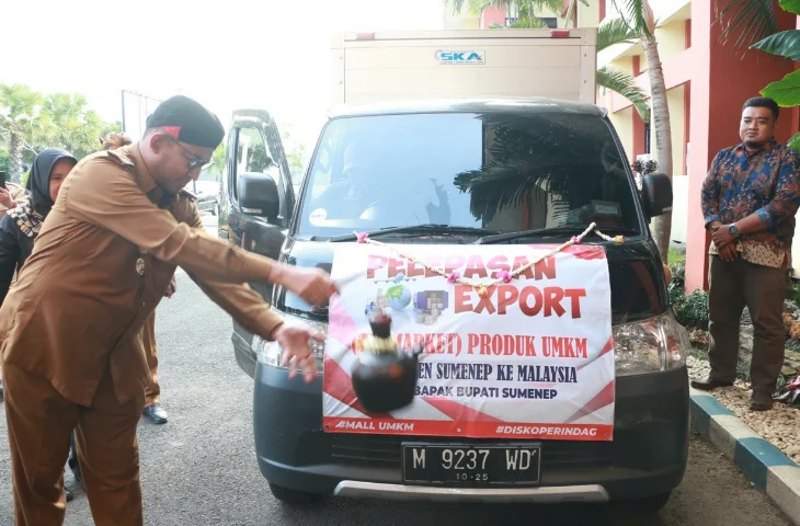 Pesan Bupati Achmad Fauzi Lepas Test Market Produk UMKM Sumenep ke Malaysia