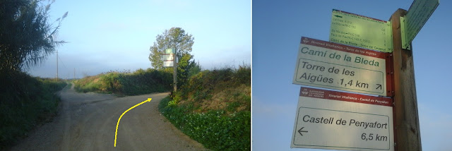 Vilafranca del Penedès a La Bisbal del Penedès - ruta Castellera, de plaça a plaça; camí a la Torre de les Aigües