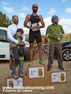 Podium locales Duatlon de Cobeña