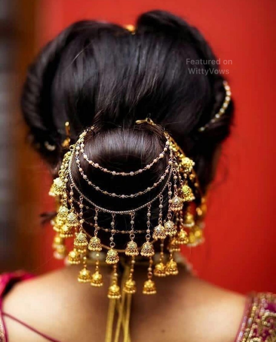 20 Simple Juda Hairstyles for Wedding Sarees and Lehengas | Hairstyles juda,  Sleek ponytail hairstyles, Hair styles