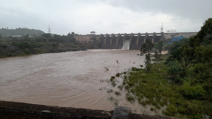 वीर धरणातून ६ हजार ११८ क्युसेस वेगाने नीरा नदी पात्रात विसर्ग सुरू. 