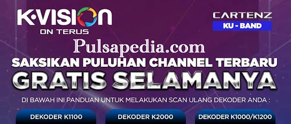 Panduan Cara Scan Ulang Decoder K Vision KU Band