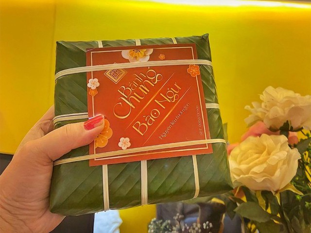 Mới lạ bánh chưng Tết vị caramel, nhân <a href=
