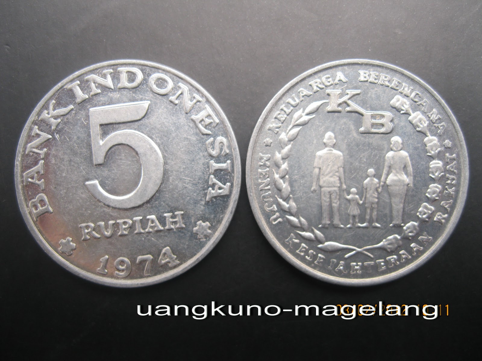Uangkuno-magelang: 6. Uang Logam/Koin Indonesia