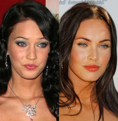 pictures of megan fox without makeup. megan fox without makeup ugly.