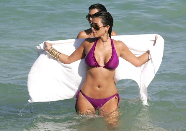 Kim Kardashian's Pre-Baby Bikini Body