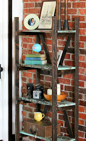 Rustic Chippy Farmhouse Shelf