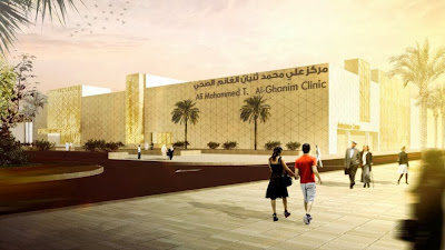 Future Projects Health category – New Sulaibikhat Medical Center (Kuwait) AGi Architects via blog White Hat Architecture