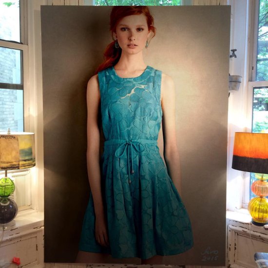 Hirothropologie instagram pinturas hiper-realistas grandes de lindas mulheres