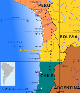Strange information about the country of Chile: