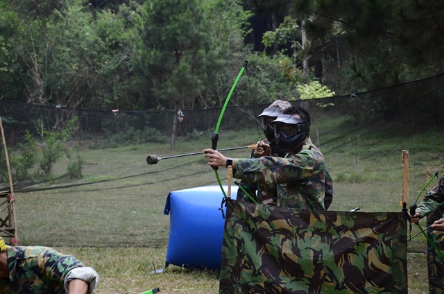 Archery Panahan Program EO Lembang Bandung Cikole-Paket Archery Panahan Lembang-War Game-Battle-Shooting Target