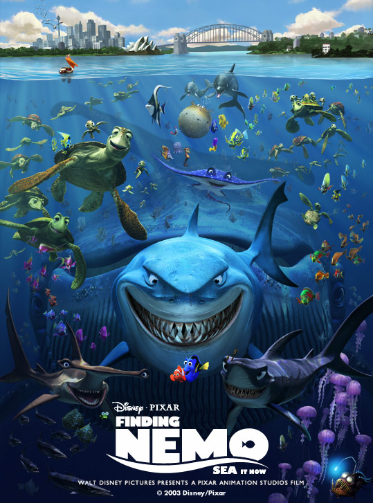 Finding Nemo movies in France