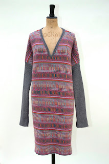 jaquard knit dress