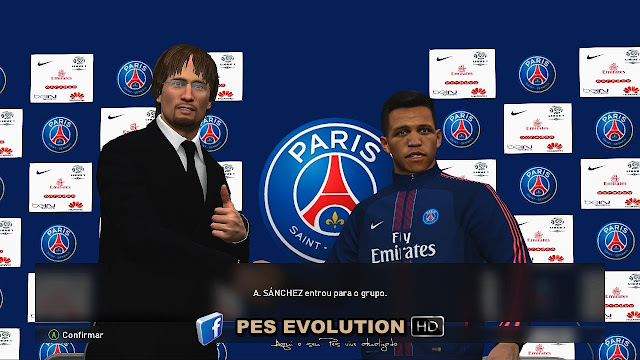 PES 2017 Press Room PSG by PES Evolution HD