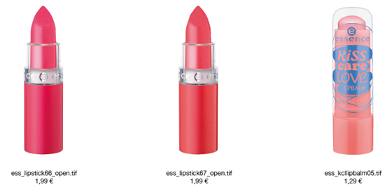 Essence 2014 LipStick e Lip Balm