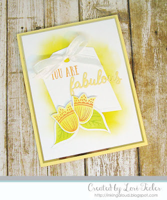 You Are Fabulous card-designed by Lori Tecler/Inking Aloud-stamps and dies from Reverse Confetti