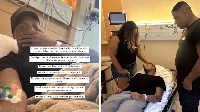 Rapper KayBlack é internado às pressas após ter convulsões, saiba mais... 