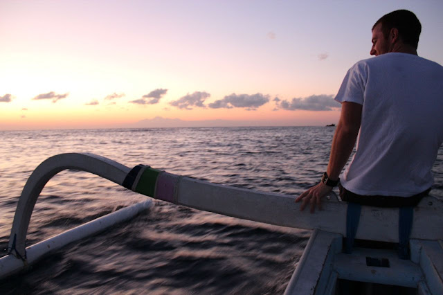 sunrise boat ride, bali