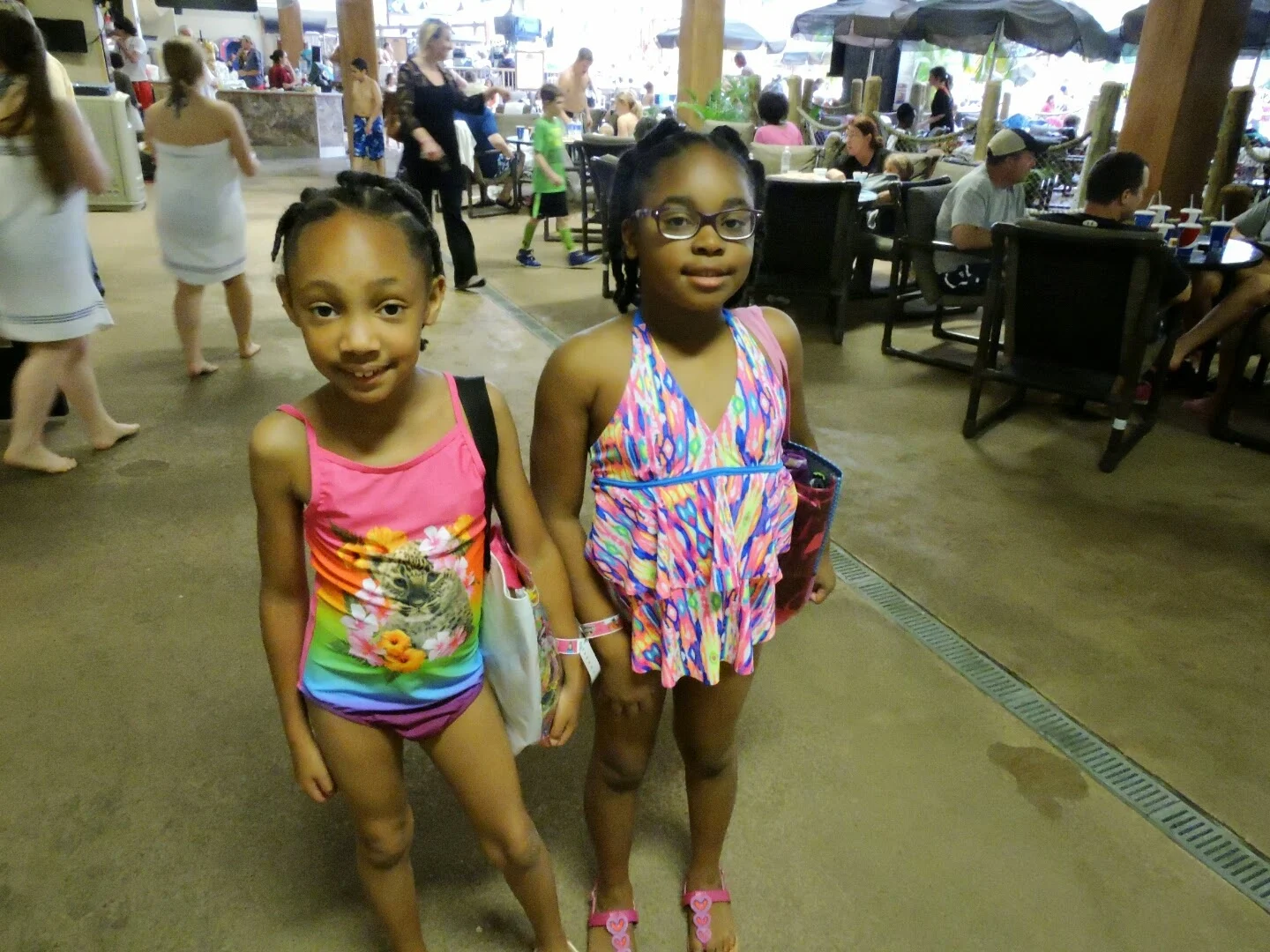 Spring Break at the Smoky Mountains Tennessee  (Wilderness at the Smokies indoor pool)  via www.productreviewmom.com