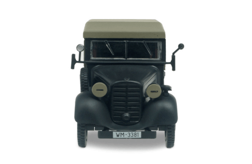 mercedes-benz KFZ. 1 Typ 170 VK 1:43, coleccion coches militates de la segunda guerra mundial altaya españa