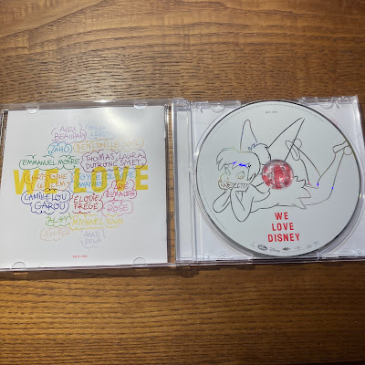 【ディズニーのCD】コンピレーション「WE LOVE DISNEY(France)」を買ってみた！