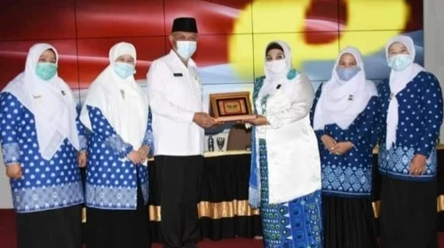 Wako Mahyeldi Sambut Baik Himpaudi Sumatera Utara Studi Tiru ke Kota Padang.