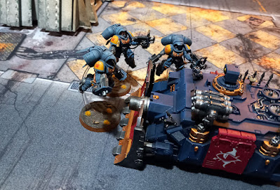 Warhammer 40k battle report: World Eaters vs Space Wolves, 500pts