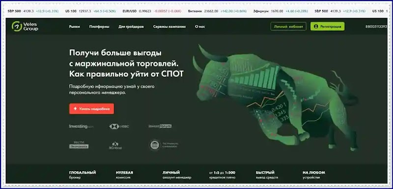 Мошеннический проект veles-group.info – Отзывы, развод. Компания Veles Group мошенники