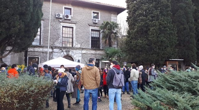 Boğaziçi Üniversitesi Protestoları Devam Ediyor
