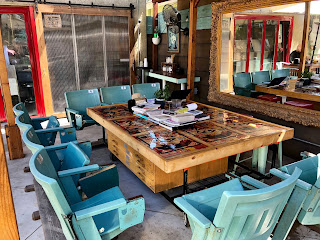 Dining area of Atypical Waffle Company