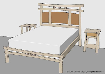 fine woodworking bed designs