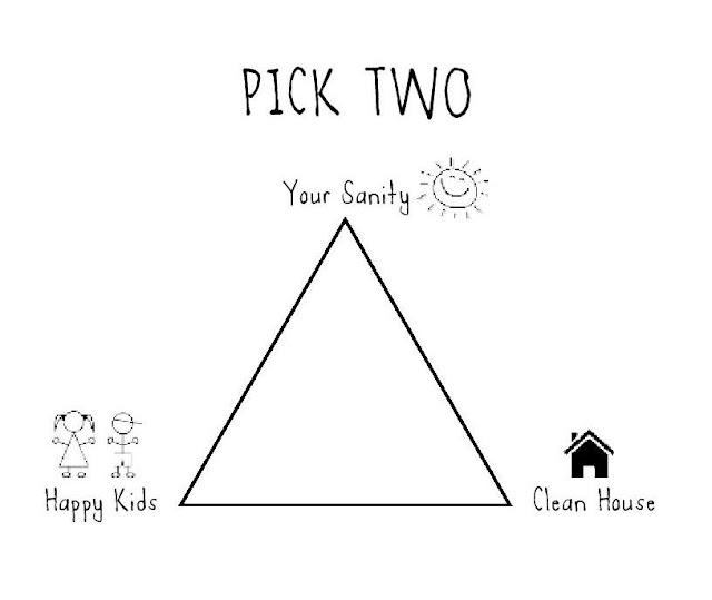 Finding the Balance Between a Clean House, Happy Kids and Your Sanity--great tips on how to find balance at home in these areas.