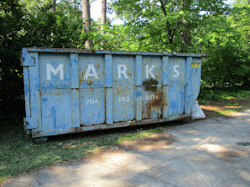 dumpster love, blue patina, rusty and crusty things