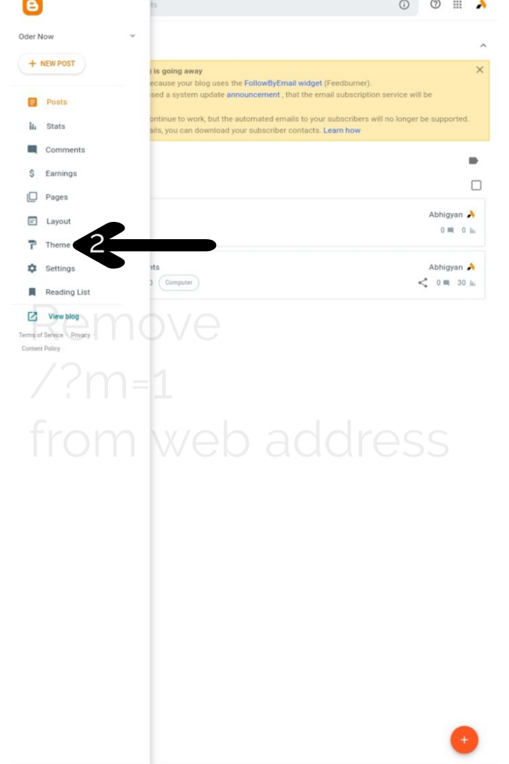 Default web address