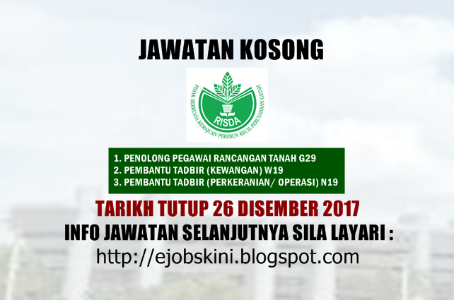 Jawatan Kosong