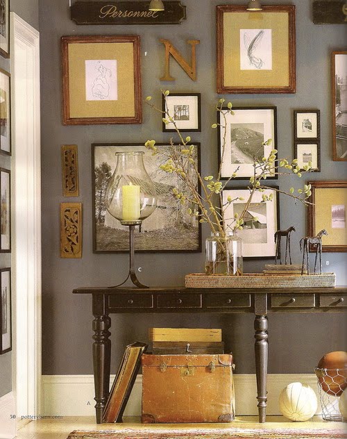 Dishfunctional Designs: Create An Eclectic Gallery Wall!