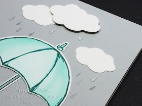 Heart's Delight Cards, Weather Together, Umbrella, Get Well, Stampin' Up!