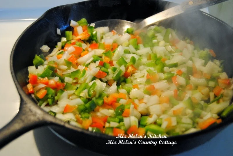 Chilies and Queso Skillet at Miz Helen's Country Cottage