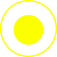 Circle with center Yellow