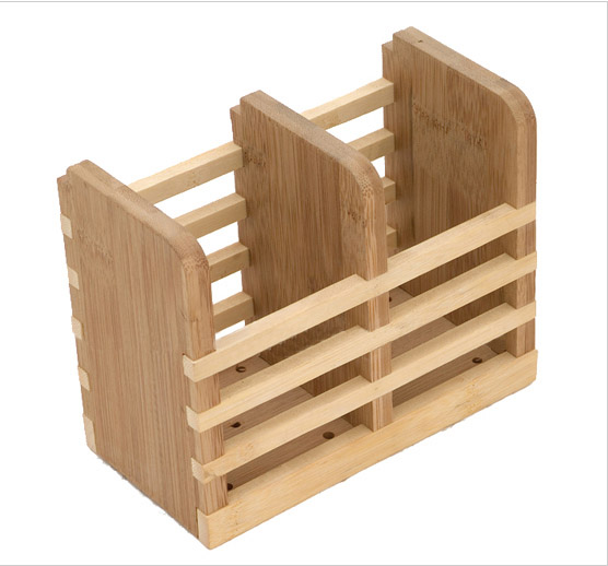 Bamboo Utensil Caddy