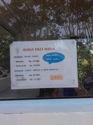 Harga tiket masuk Desa Wisata Ekang Bintan