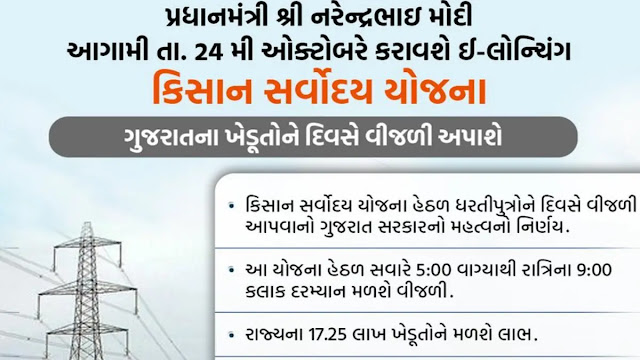 Kisan sarvoday yojana Gujarat