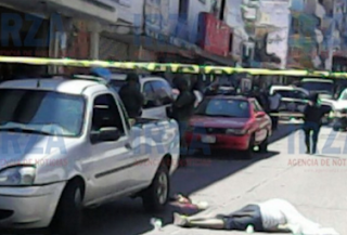 Balean a 2 hombres y muere uno frente a escuela primaria en Acapulco Guerrero