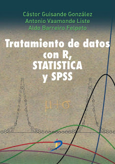 "Tratamiento de datos con R, Estadística y SPSS" de Gastón Guisande, Antonio Vaamonde y Aldo Barreiro.