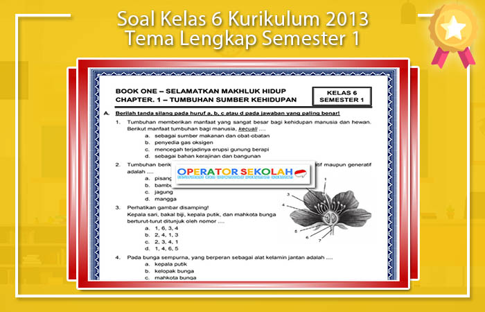 Soal Kelas 6 Kurikulum 2013