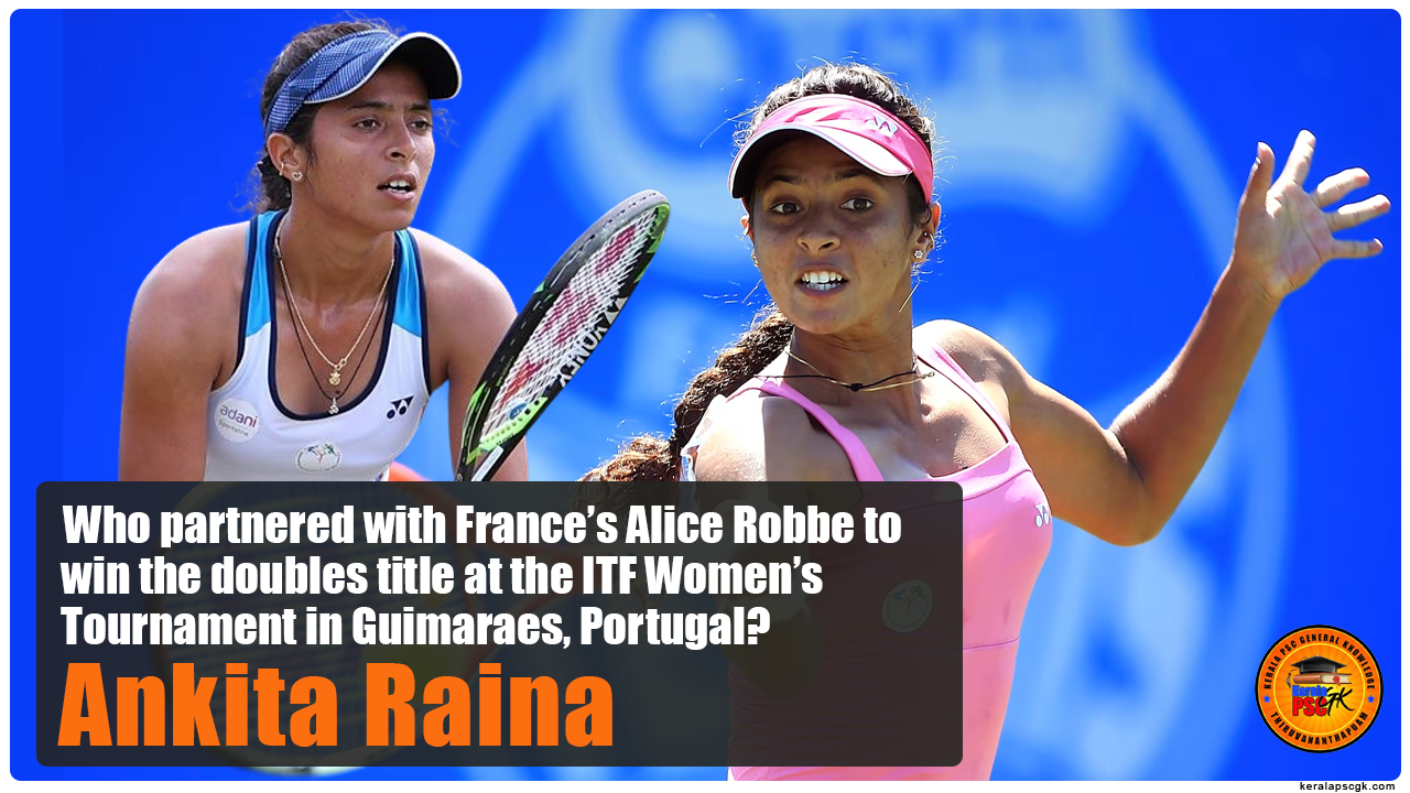Daily Malayalam Current Affairs Jun 2025 Ankita Raina win the double title