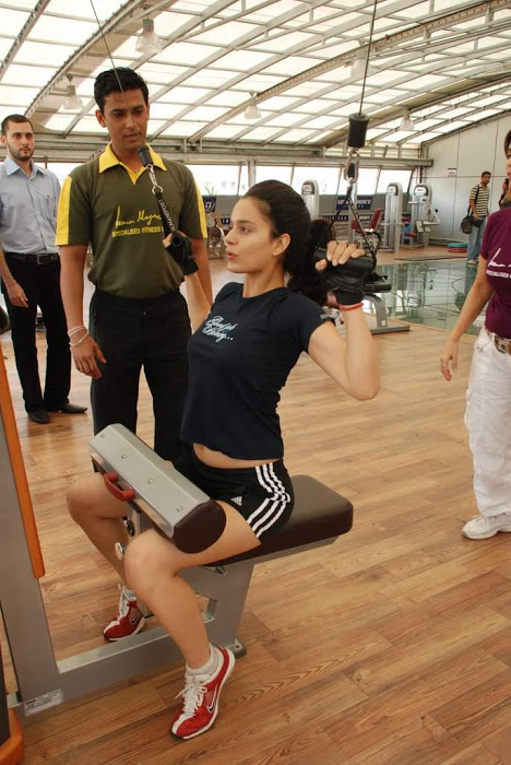 Kangana Ranaut Gym