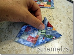 artemelza - fuxico quadrado dobrado